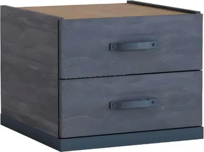 Immagine prodotto di Comodino moderno in legno grigio
