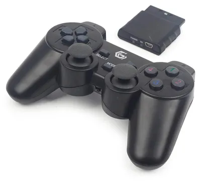 Produktbild von Gembird Wireless Gamepad für PC und PlayStation - Dual Vibration, 2,4 GHz