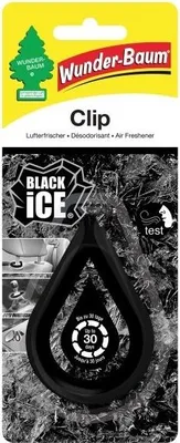 Zdjęcie produktu dla Wunder-Baum Black Ice, Czarny, Samochód, 1 szt.