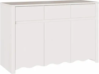 Immagine prodotto di Credenza con cassetto Drammen Bianco 114 x 43 x 75,5 cm