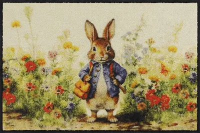 Produktbild von Salonloewe HONEY BUNNY Fußmatte Wohnmatte 50 x 75 cm