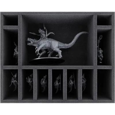 Image de Insert en mousse pour les modèles Seraphon, avec 12 compartiments
