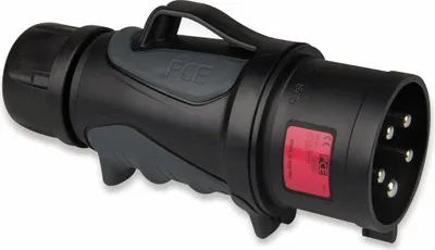 Zdjęcie produktu dla Wtyczka PCE CEE GRIP TT Midnight, 32 A, 5-stykowa