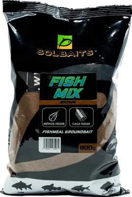 Obrázek produktu pro Solbaits fish mix hnědý 800g