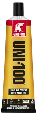 Obrázok produktu pre Lepidlo PVC Griffon UNI-100, tuba 125 ml