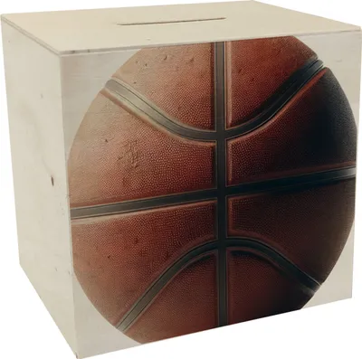 Produktbild von Basketball Spardose aus Holz