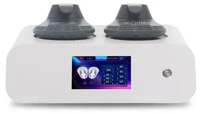 Produktbild von Professionelles EMS Körperformungsgerät - Salonmaschine mit 2 RF-Handstücken - Hochintensive Muskelstimulation - Fettreduktion & Bodyforming - Nicht-invasive Behandlung - 110 V