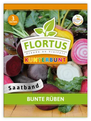 Produktbild von Bunte Rüben (Saatband) | Saatbänder & Saatplatten von FLORTUS