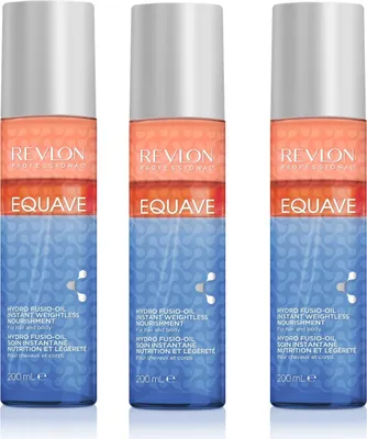 Produktbild von Revlon Equave Hydro Fusio-Oil Instant Detangling Conditioner 3x 200ml