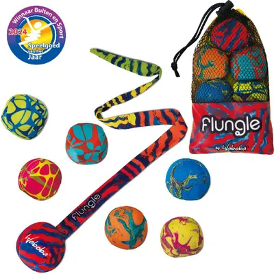 Produktbild von Waboba Outdoor-Spielzeug Flungle Tailball Set 7 Stück Wasserspaß