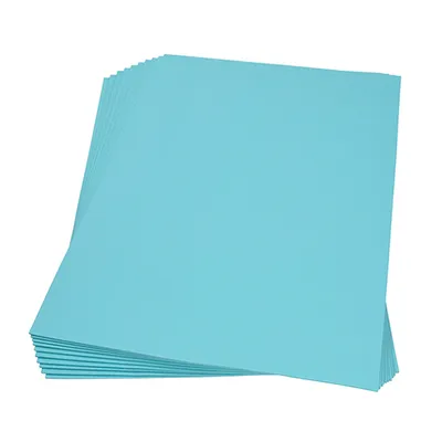 Produktbild von Moosgummiplatte  hellblau 300 x 450 x 2 mm