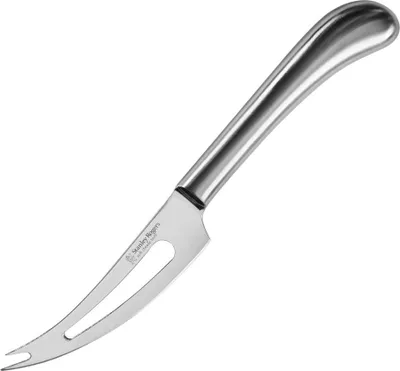 Produktbild von Stanley Rogers Weichkäsemesser 23 cm Pistol Grip, hochwertiges Käsemesser, Käseschneider ideal für weichen Käse, geschlitztes Messer mit Edelstahlklinge, langlebiges Käsebeil (Farbe: Silber)