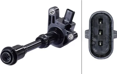 Produktbild von HELLA 5DA 358 168-671 Zündspule 12V für FORD Fiesta Mk6 Schrägheck (JA8, JR8) FOCUS III Turnier Kuga Mk2 (DM2) MONDEO IV Turnier (BA7) S-MAX (WA6)