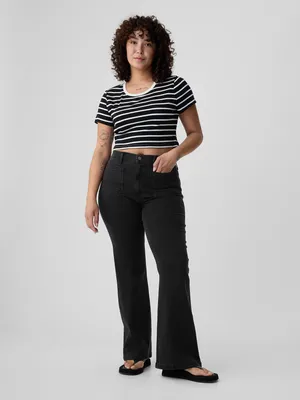 Produktbild von GAP Hochgeschnittene Schlagjeans im Stil der 70er Jahre 28REG