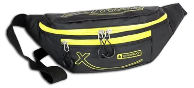 Produktbild von Bag Street Synthetik Tasche Damen Herren Gürteltasche schwarz gelb OTJ509Y