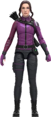 Produktbild von Hasbro Hawkeye Marvel Legends Series Actionfigur 2022 Infinity Ultron BAF: Kate Bishop 15 cm HASF3856