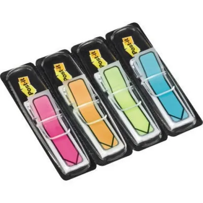 Obrázek produktu pro Post-it® 684-ARR4 Indexové šipky typ 684 - 11,9 x 43,2 mm, fluorescenční barvy