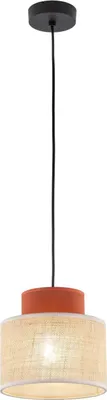 Productafbeelding van Hanglamp DUO JUTA BRUIN 2785 van TK Lighting