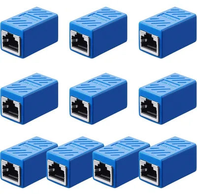 Obrázok produktu pre Sada 10 kusov konektorov RJ45 pre ethernetové káble