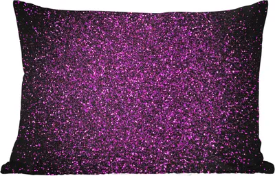 Produktbild von MuchoWow® Outdoor Kissen - Lila - Rosa - Muster - Abstrakt - 60x40 cm - Wetterfest - Lounge Kissen - Zierkissen - Kissen für Innenräume