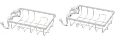 Produktbild von Spülbecken Organizer Set mit Schwammbox und Abwasborstelhalter - 2-in-1