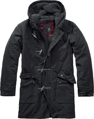 Produktbild von Brandit Woodson Outdoorparka schwarz, S