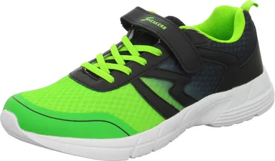 Produktbild von Sneakers Damen-Klett-Sportschuh Grün-Schwarz, Farbe:grün, EU Größe:40