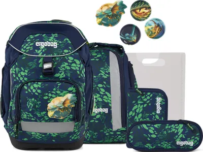 Produktbild von ergobag Schulrucksack-Set pack DrachenbezwingBär