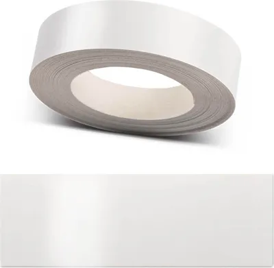 Produktbild von ben+camilla.com Kantenumleimer | Weiß Seidenglänzend 21 mm x 5 m | Sicherer, bequem, Profi Material