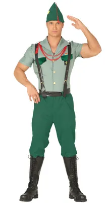 Produktbild von Soldat Kostüm für Herren, Größe:L