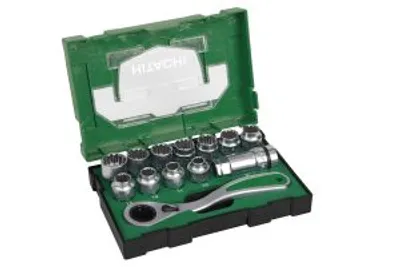 Produktbild von Steckschlüsseleinsatz-Set 40030033 13tlg. 1/2" (BOX III)