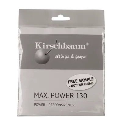 Produktbild von Kirschbaum Tennissaite Max Power  12m anthrazit, 105260217500006