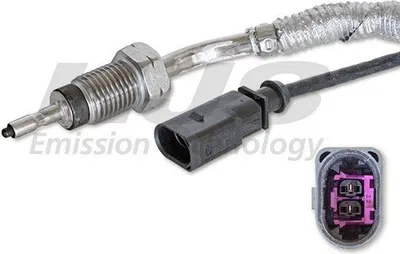 Produktbild von HJS 92 09 4105 Abgastemperatursensor für VW GOLF VI (5K1) M14x1.5 650mm
