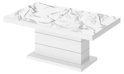 Produktbild von Design Couchtisch Tisch H-333 höhenverstellbar ausziehbar Esstisch