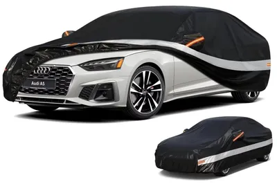 Produktbild von Autoabdeckung 10 Schichten 100% Wasserdicht Schwarz für Audi A5 S5 RS5 Sportback Cabrio Coupe Limousine (2007-2025)