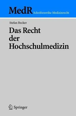 Zdjęcie produktu dla Das Recht der Hochschulmedizin