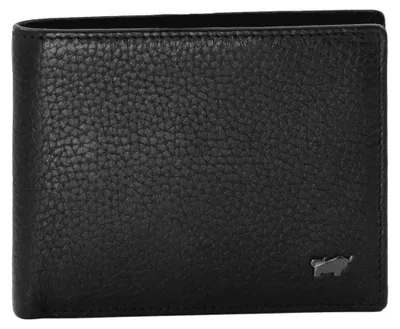 Produktbild von Portemonnaie THEO RFID Geldbörse 8 Kartenfächer schwarz Herren - Leder