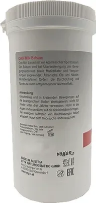Produktbild von Chin Min Balsam 500ml bei Erkältung oder Verspannung / ätherische Öle aus der chinesischen Medizin von Styx