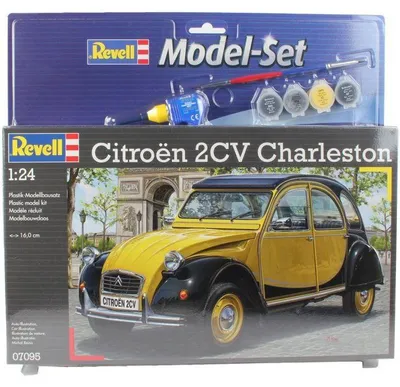 Produktbild von Modellbausatz: Citroën 2 CV, REVELL Model Set, Inkl. Kleber, Farben & Zubehör
