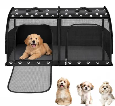Imagen del producto de Gran transportín plegable para mascotas
