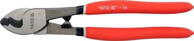 Produktbild von Yato YT-1966, Hand-Kabelschneider, Rot, Chrom-Vanadium-Stahl, Grau, Rot, 6 mm, 160 mm