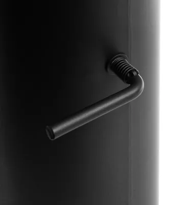 Produktbild von Raik Basic Zugregulierung 130mm schwarz L: 1000mm für Rauchrohr / Ofenrohr