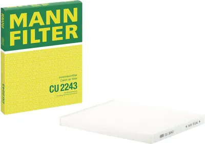 Produktbild von MANN-FILTER CU 2243 Innenraumfilter Pollenfilter für OPEL Corsa D Schrägheck (S07)