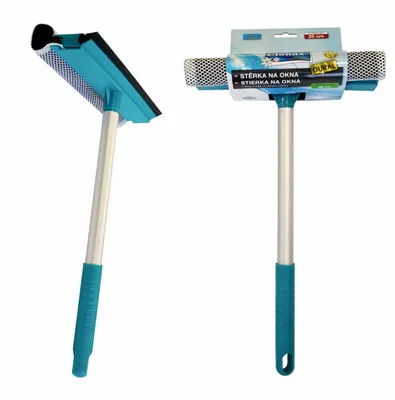 Obrázek produktu pro Pěnová stěrka na okna + guma 25 cm, tyč 38 cm