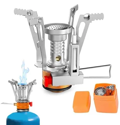 Produktbild von Solidchoice – Faltbarer Campingofen für Outdoor-Aktivitäten
