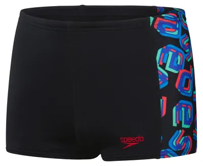 Productafbeelding van SPEEDO Jongens Zwembroek 8-09530G685 Allov Panel Zwart Rood Blauw 6 Jaar