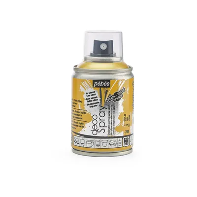 Obrázok produktu pre Pébéo Decospray akrylová farba v spreji, 100 ml, zlatá