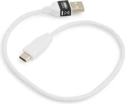 Produktbild von System-S USB Kabel 3.1 Typ C zu 2.0 A 30 cm Weiß