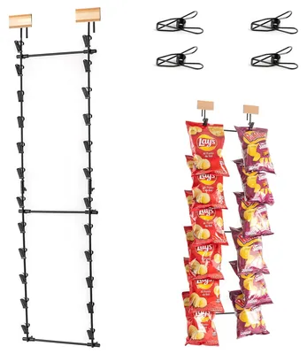 Produktbild von Hängendes Chipsregal für Snackpräsentation und Organisation