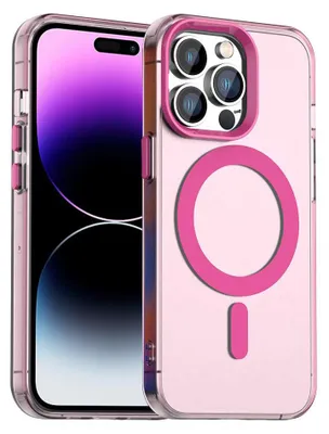 Obrázok produktu pre Techsuit - CandyCase MagSafe ochranný obal na iPhone 14 Pro - ružové